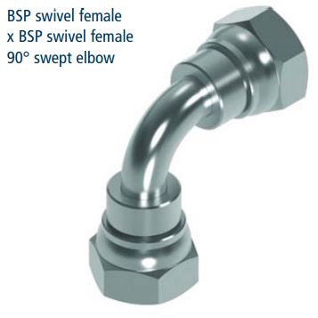 Adapter BSP 90 bocht