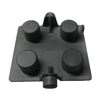 Cap tbv male multkoppeling Trale 4x1/2"