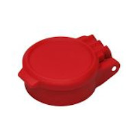 Stofklep F 1/2 blauw