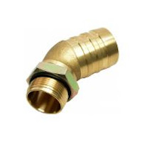 Tule 38 - 1-1/4" + o-ring 45° instelbaar