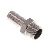 Slangpilaar 10mm-1/4 Bu RVS