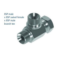 T stuk Bsp met Bi draad 1/4