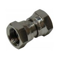 Adapter 1/4" BSP bi-bi  RVS