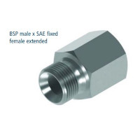 Verlengnippel 1/2 Bsp - 7/8'' Unf Bu-BiNP