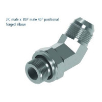 Adapter 3/8 Jic Bu - 1/8 Bsp Bu
