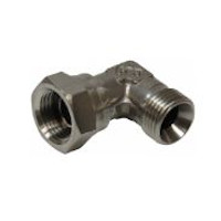 Adapter Haaks Bi-Bi 1/2'' RVS