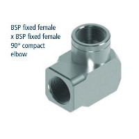 Adapter 90°  BSP 1/2-3/8  BI-BU