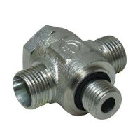 Instelbaar T-stuk 25S - 1'' BSP
