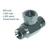 T-stuk 1/4 BSP 1 W