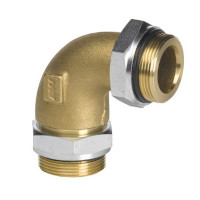 Bocht 90° Bu-Bu - 1-1/2" + o-ringinstelbaar
