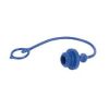 Stofplug blauw NV + ANV (standaard) BG-3