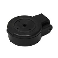 Stofklep F 1/2 zwart