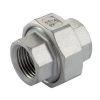 3-delige koppeling 1" RVS FF **