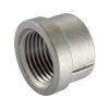 Afsluitdop 1-1/4'' rond verzinkt RVS  **