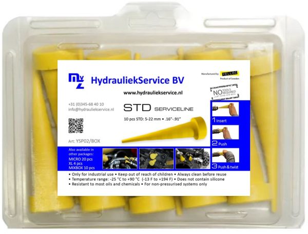 Yelloc Service Plug Type 2 STDØ5-22 (10-p)  NP